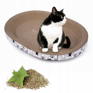 VEĽKÉ KARTÓNOVÉ ŠKRABIDLO NA MAČKY, škrabacie lôžko, KARTÓNOVÁ STOLIČKA